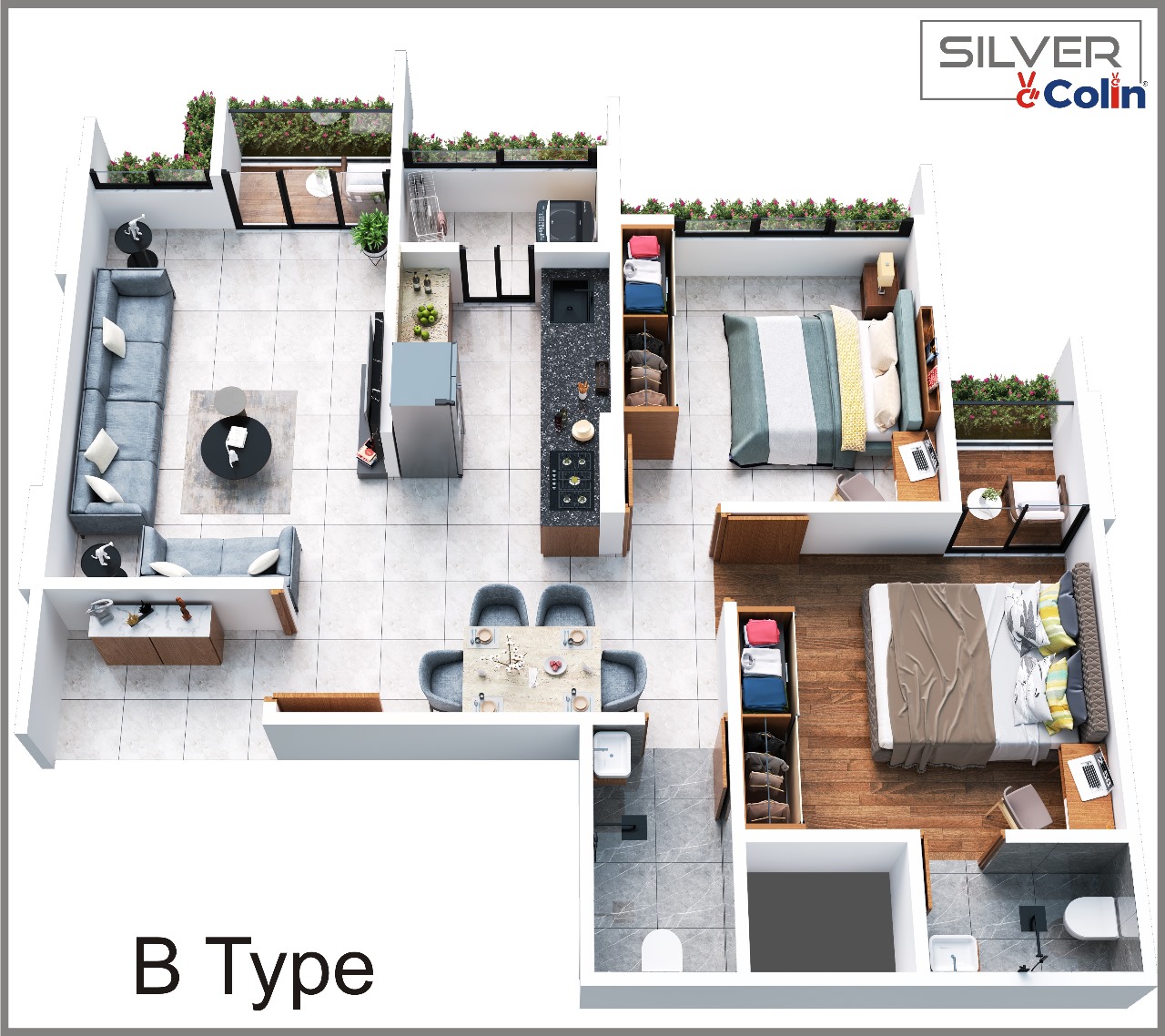 Type B Layout
